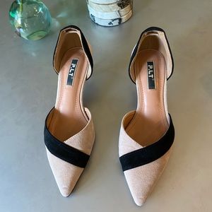 Dusty Rose Kitten Heels